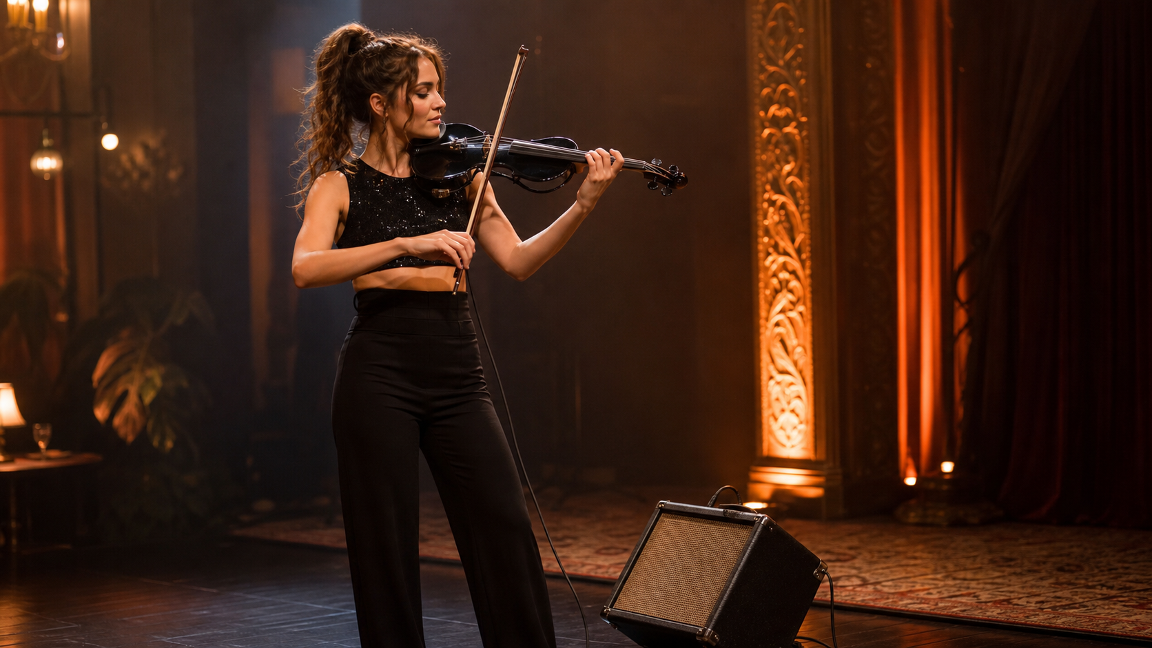 Best Acoustic Amps for Electric Violinists on Stage — Tanya Strings blog article image