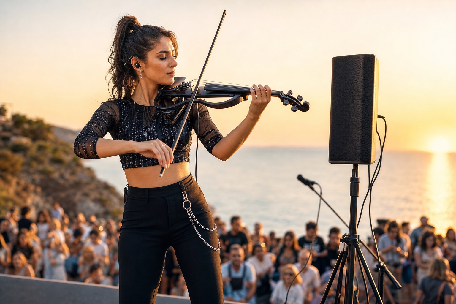 Best Battery-Powered PA Speakers for Electric Violinists — Tanya Strings blog article image