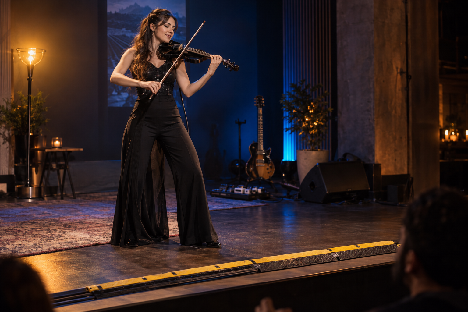Най-добрите cable ramp-и за electric violin сценични ригове — Tanya Strings blog article image