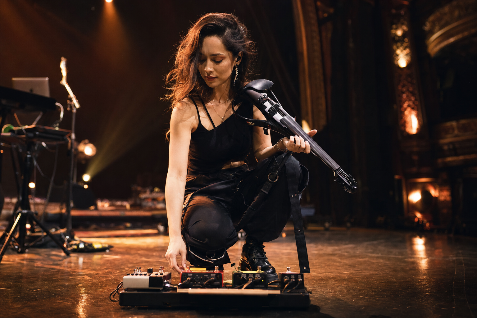 Best Delay Pedals for Electric Violinists Who Want Bigger Stage Space — Tanya Strings blog article image