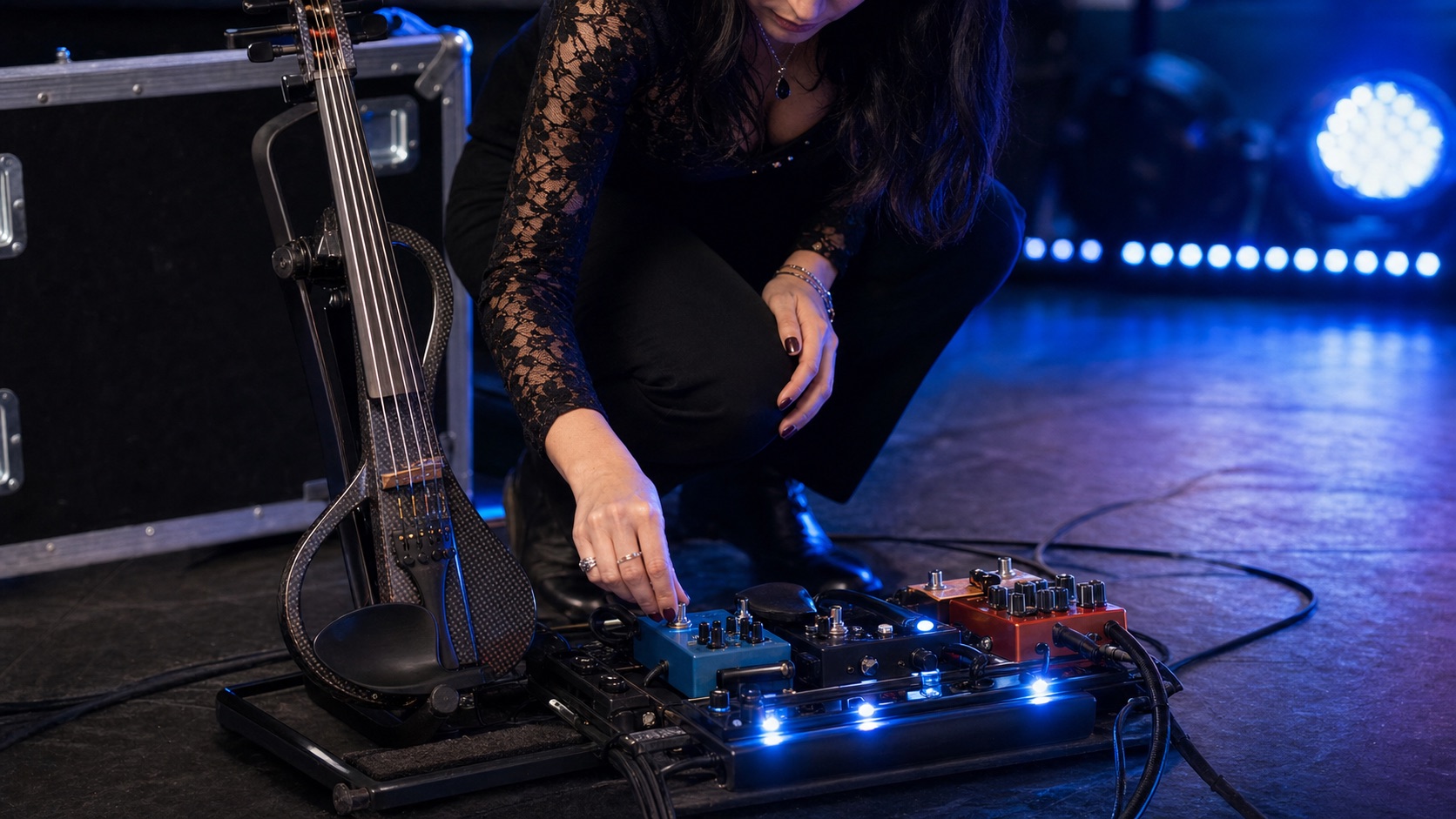 Best Reverb Pedals for Electric Violinists on Stage — Tanya Strings blog article image