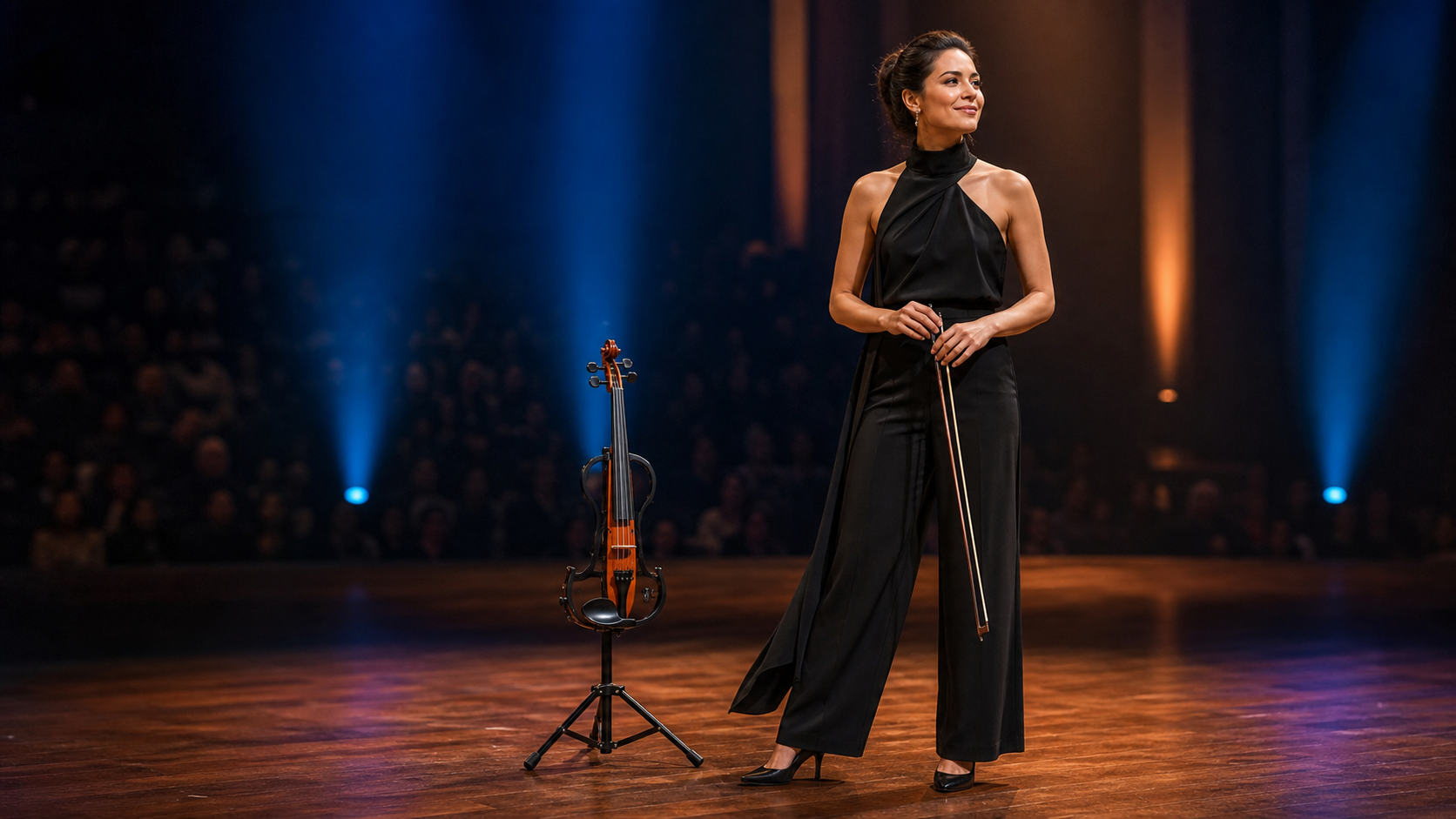 Best Violin Stands for Electric Violinists Who Need Fast Stage Changeovers — Tanya Strings blog article image