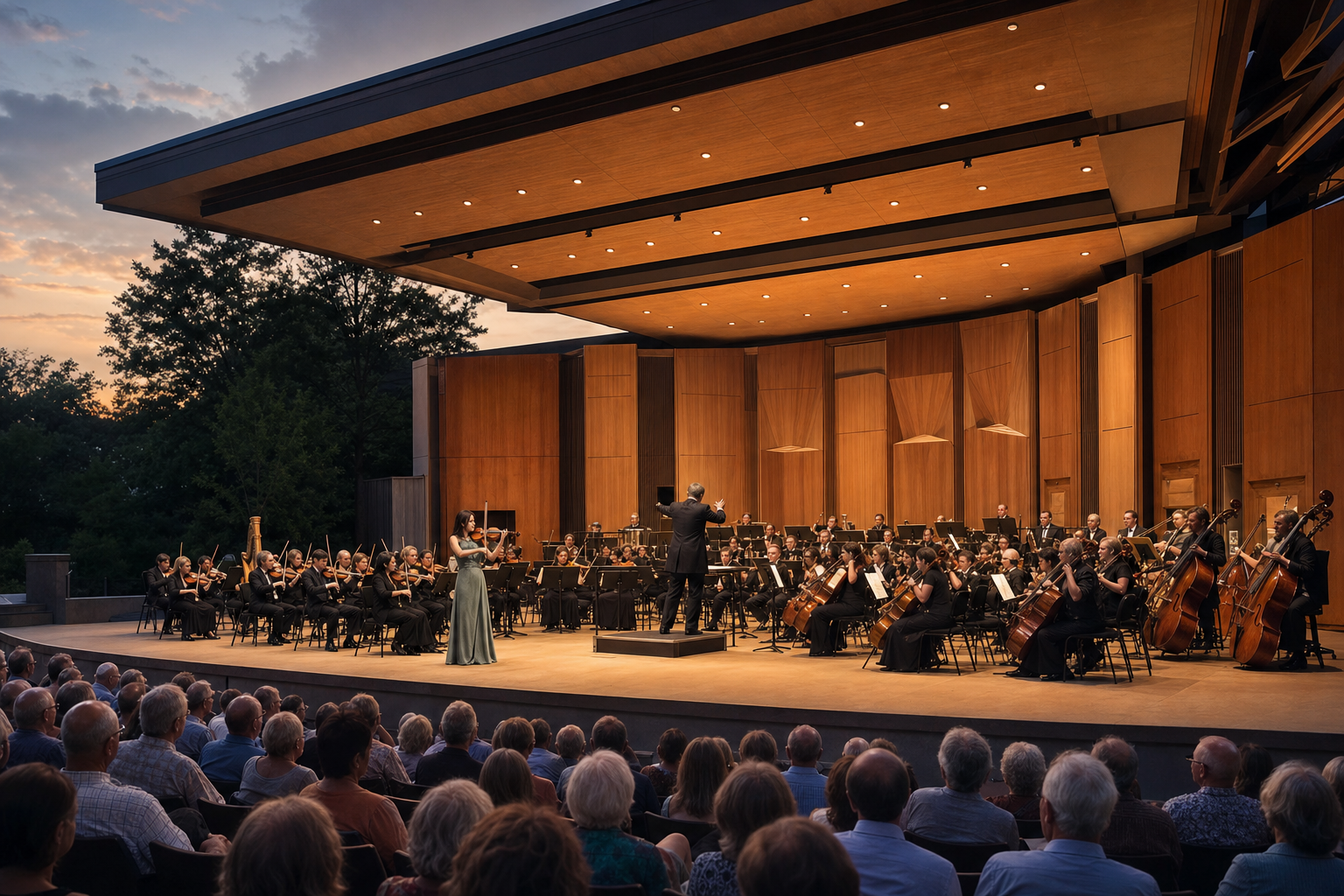 Violin News Roundup: Ravinia's New Hunter Pavilion, Harmonium's Violin-First Launch, and Sueye Park's Recording Signal — Tanya Strings blog article image