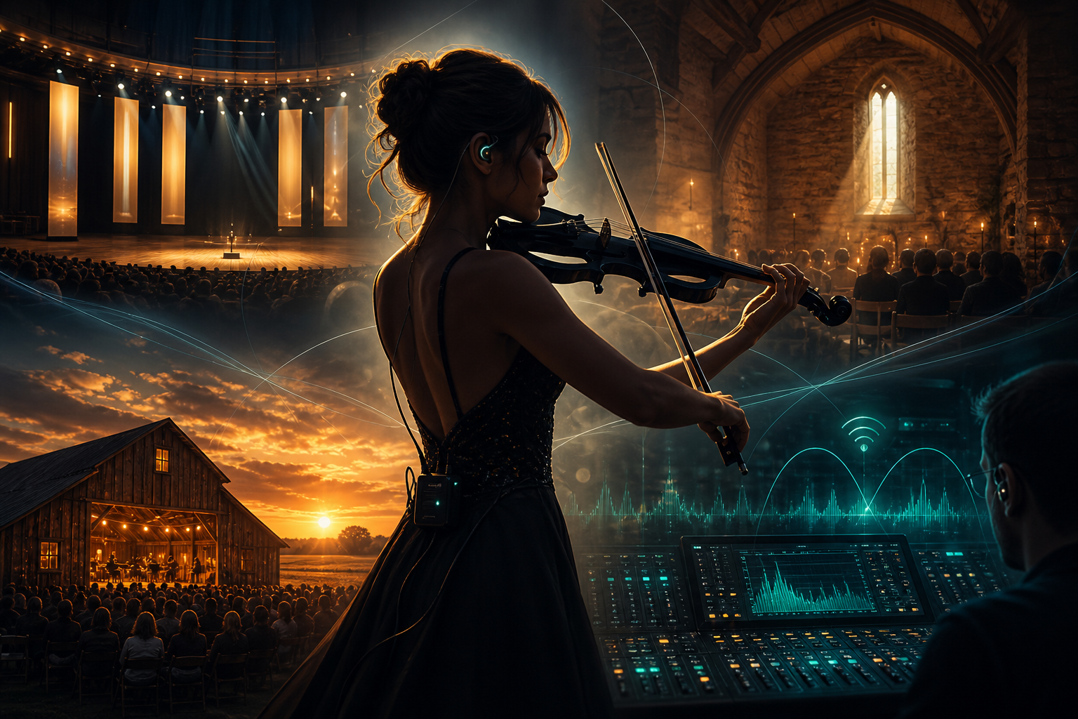 Violin News Roundup: Indianapolis, Cataraqui, Hanami Froom, and Shure's Live-RF Lesson — Tanya Strings blog article image